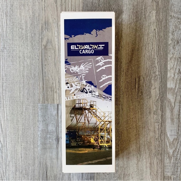 NIB Israel Airline El Al Cargo Windmill Paper Wall Clock - Picture 9 of 11